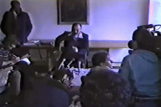 VERY RARE  Funeral Excerpts of Rabbi Meir Kahane HYD, November 1990(1) 00:24:58